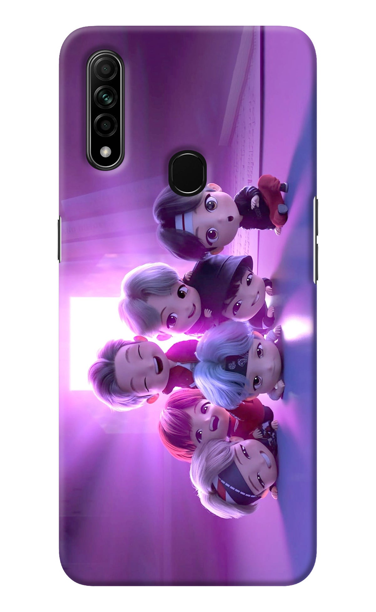 BTS Chibi Oppo A31 Back Cover