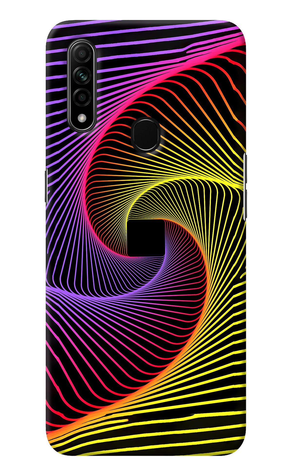 Colorful Strings Oppo A31 Back Cover