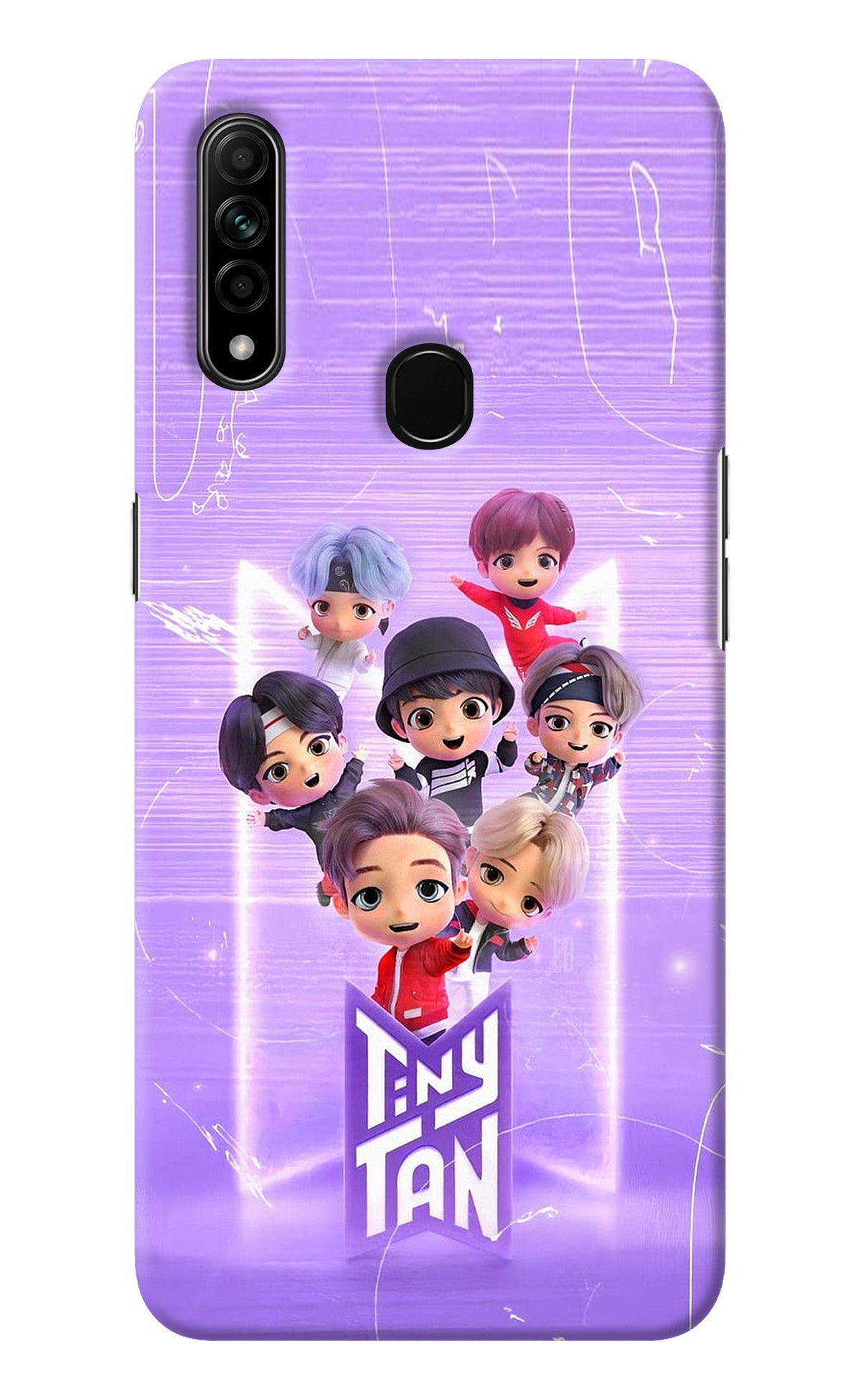 BTS Tiny Tan Oppo A31 Back Cover