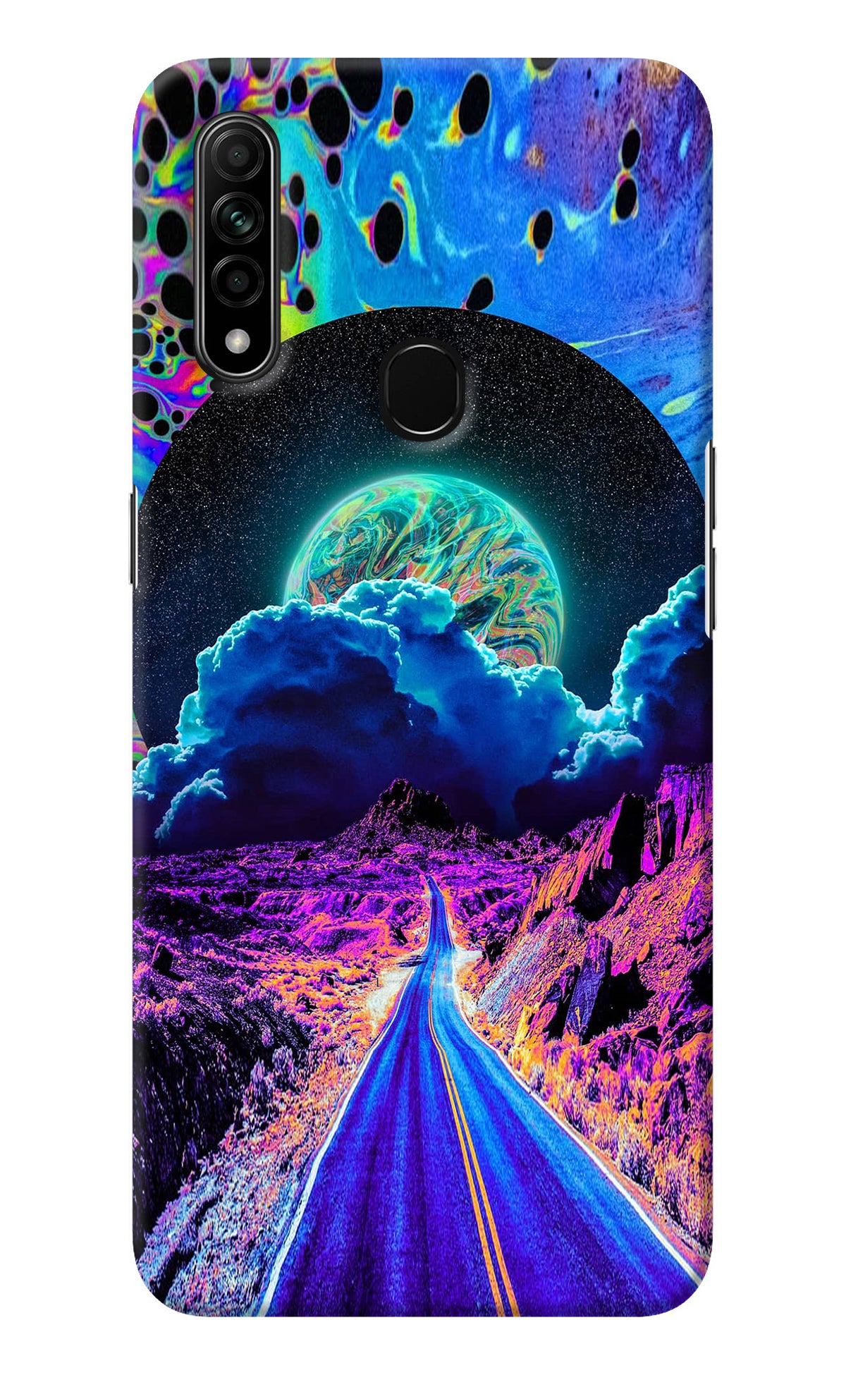 Psychedelic Painting Oppo A31 Back Cover