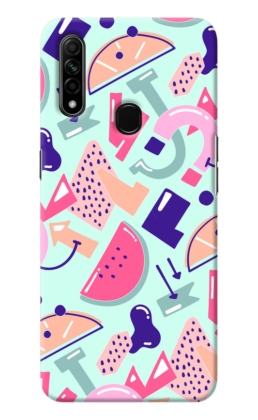 Doodle Pattern Oppo A31 Back Cover