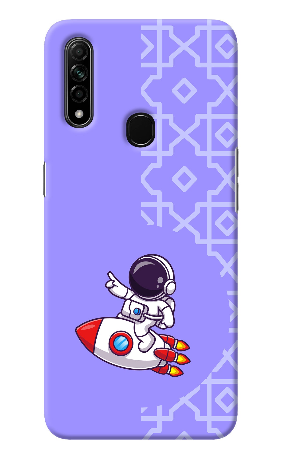 Cute Astronaut Oppo A31 Back Cover