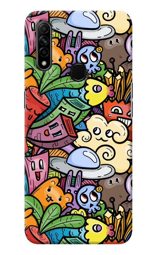 Veggie Doodle Oppo A31 Back Cover