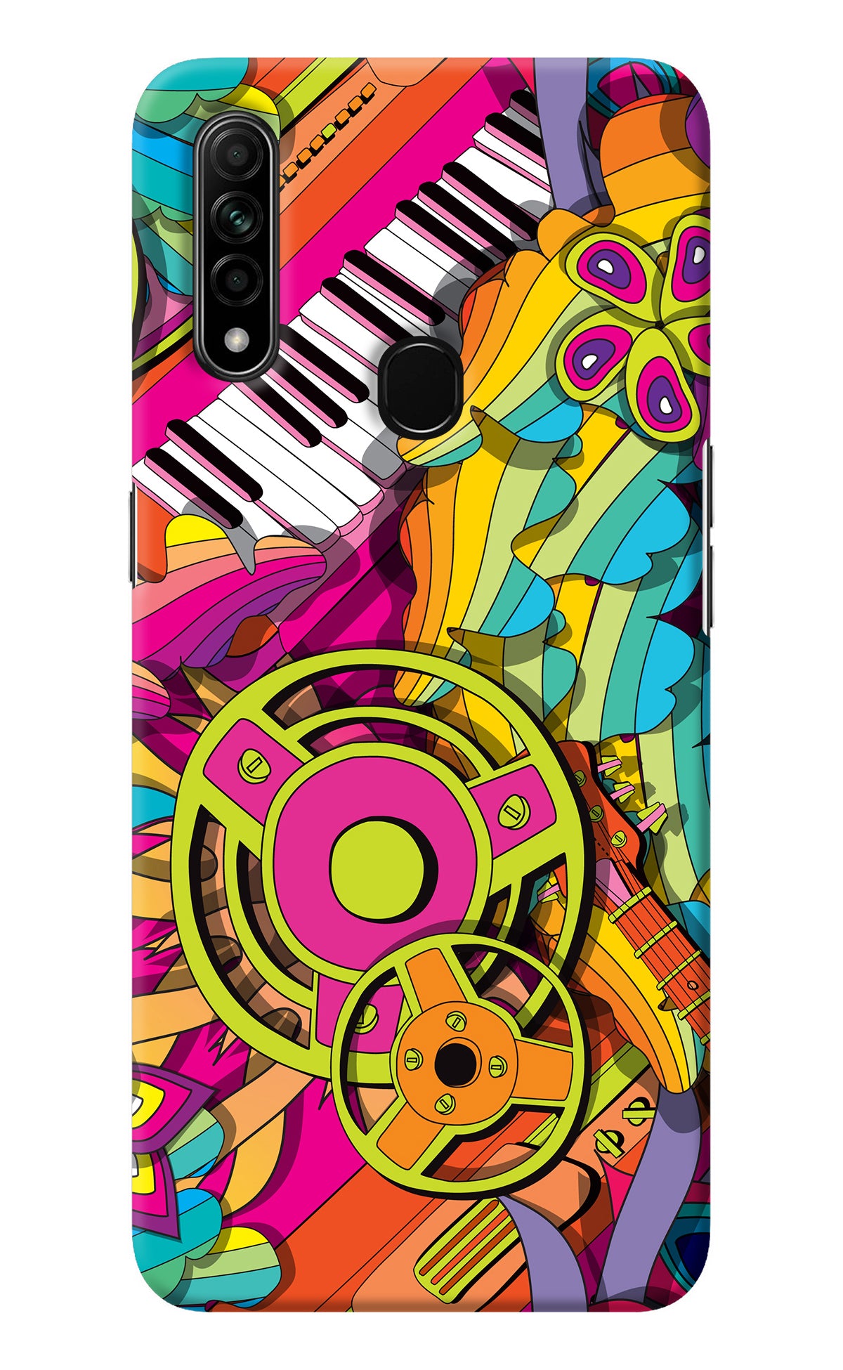 Music Doodle Oppo A31 Back Cover