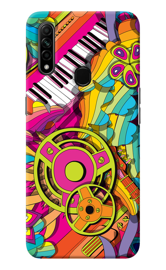 Music Doodle Oppo A31 Back Cover