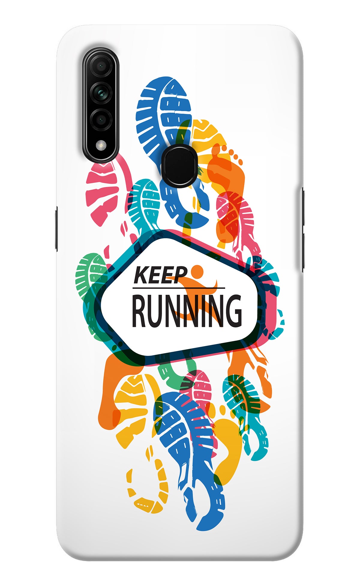 Keep Running Oppo A31 Back Cover