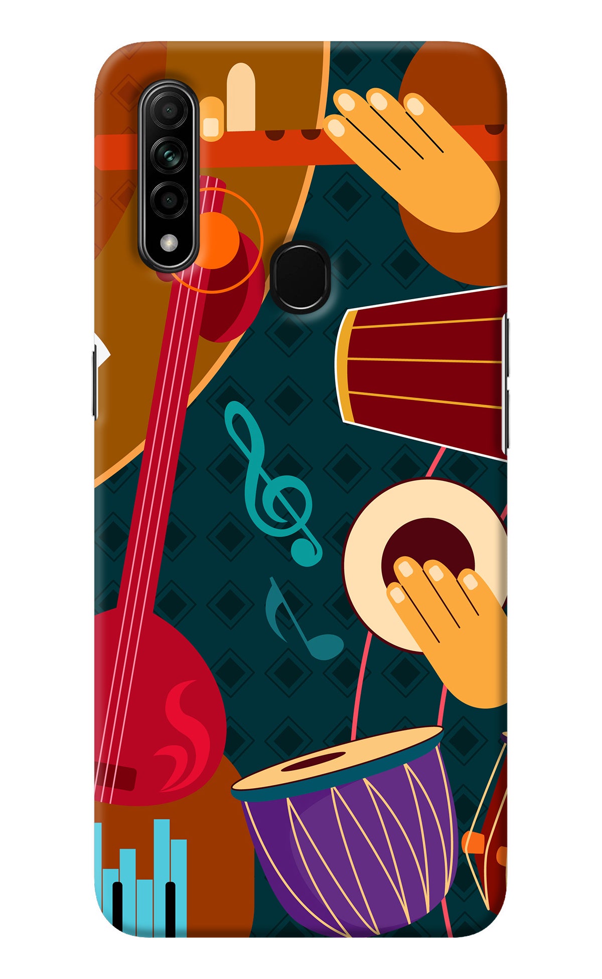 Music Instrument Oppo A31 Back Cover