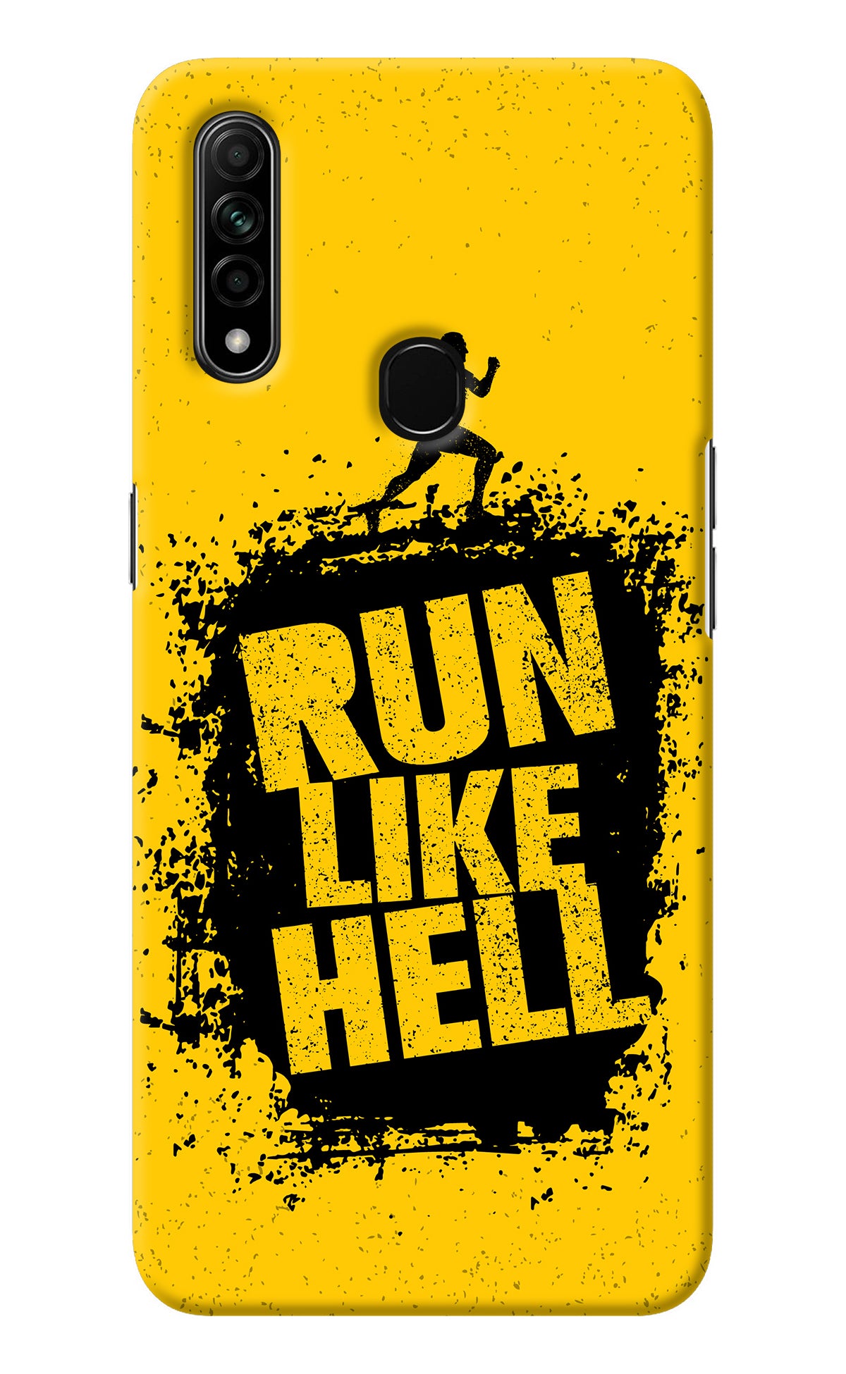 Run Like Hell Oppo A31 Back Cover