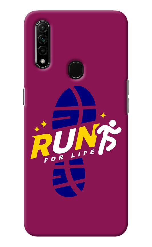 Run for Life Oppo A31 Back Cover