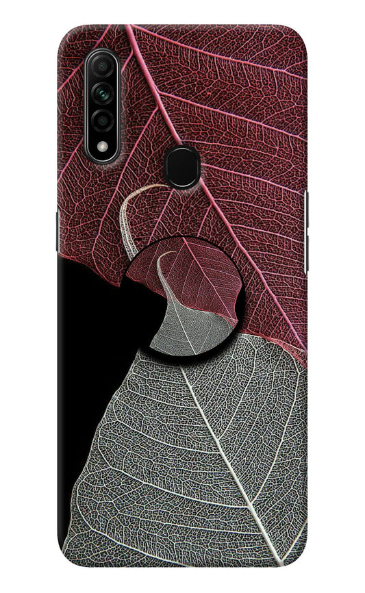 Leaf Pattern Oppo A31 Pop Case
