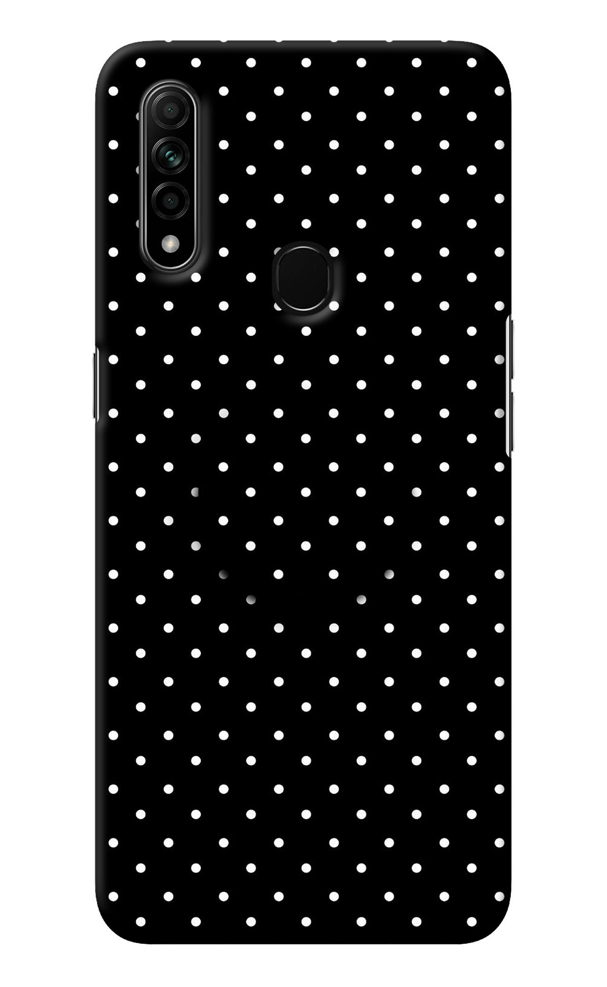 White Dots Oppo A31 Pop Case