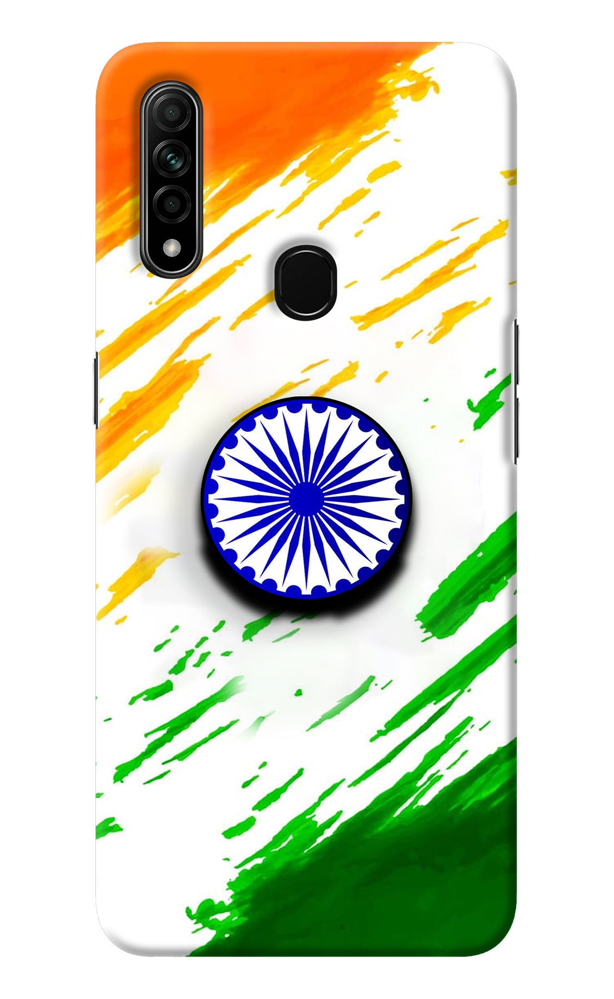 Indian Flag Ashoka Chakra Oppo A31 Pop Case