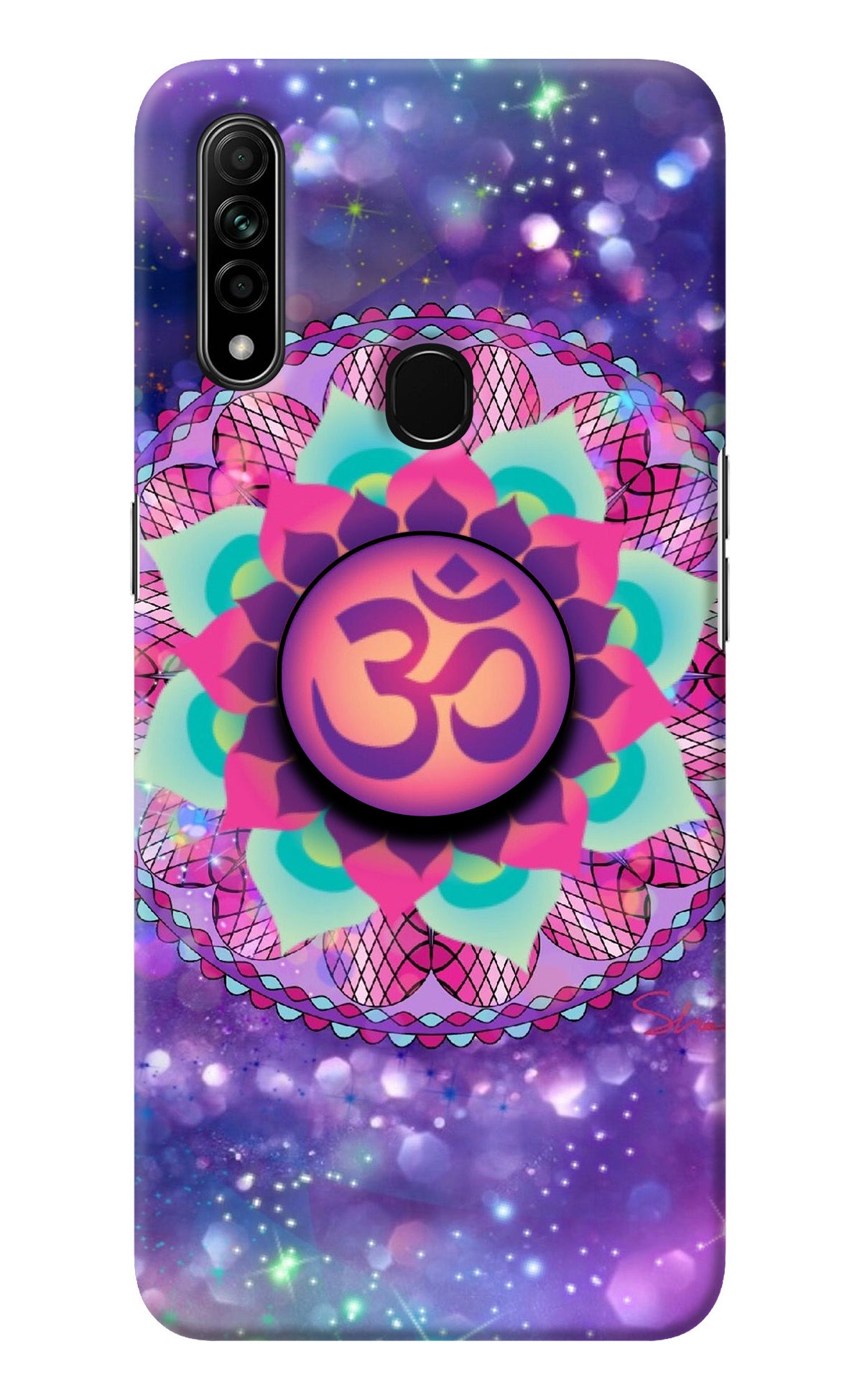 Om Purple Oppo A31 Pop Case