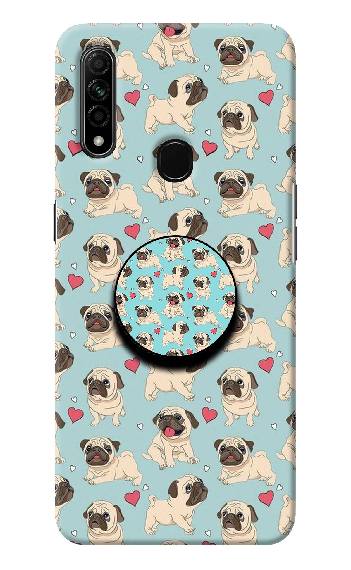 Pug Dog Oppo A31 Pop Case