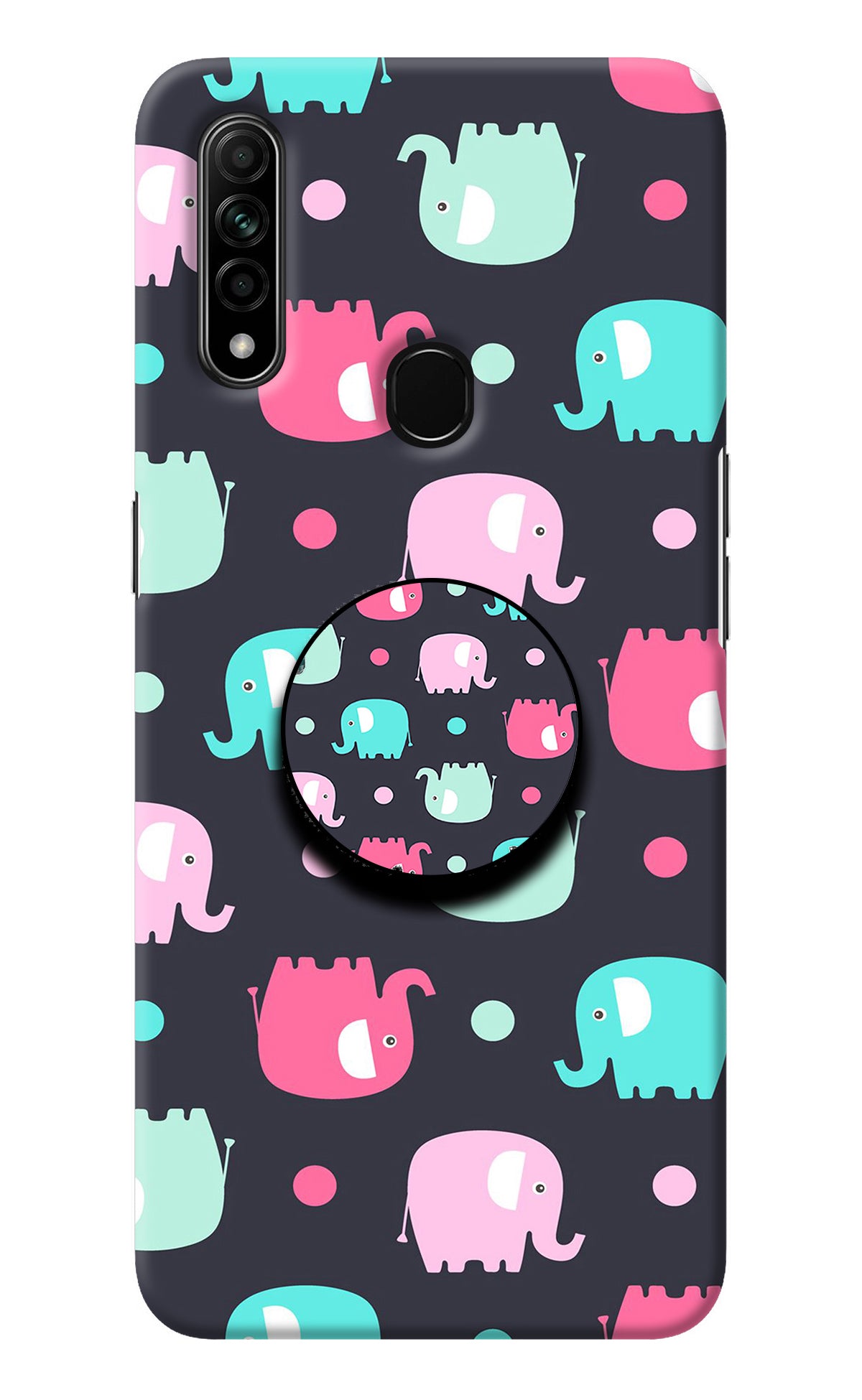 Baby Elephants Oppo A31 Pop Case