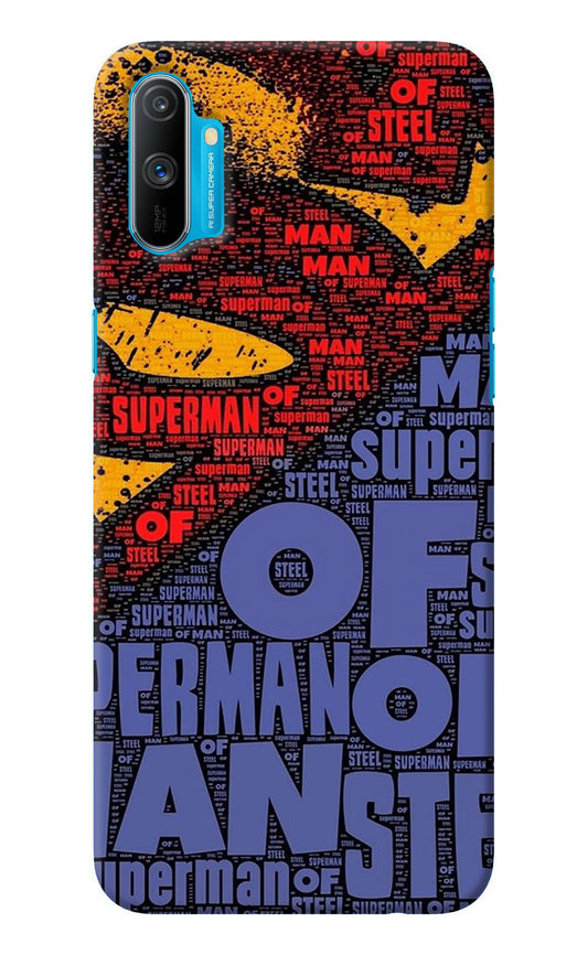 Superman Realme C3 Back Cover