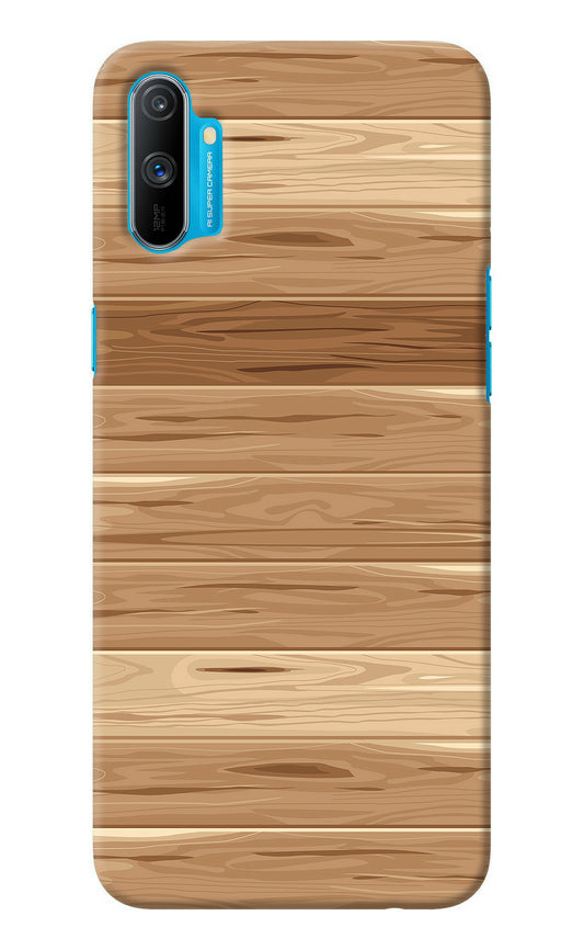 Wooden Vector Realme C3 Back Cover