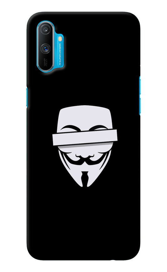 Anonymous Face Realme C3 Back Cover