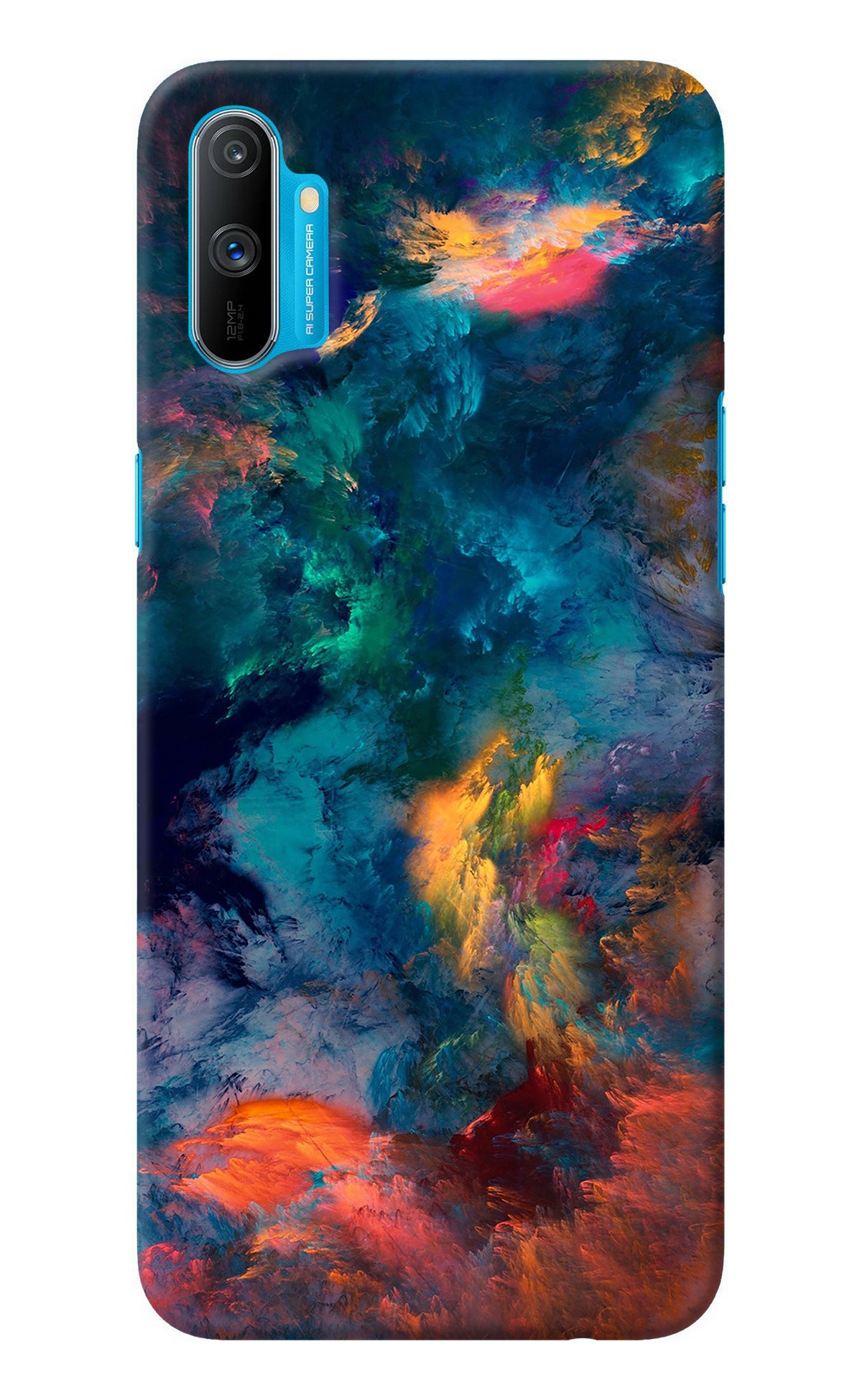 Artwork Paint Realme C3 Back Cover