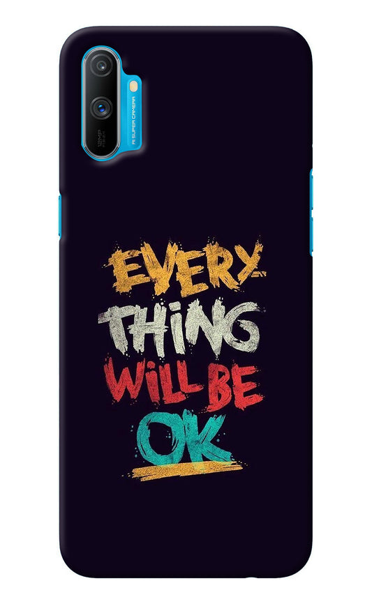 Everything Will Be Ok Realme C3 Back Cover