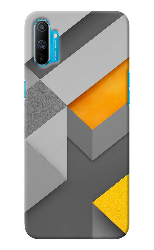 Abstract Realme C3 Back Cover