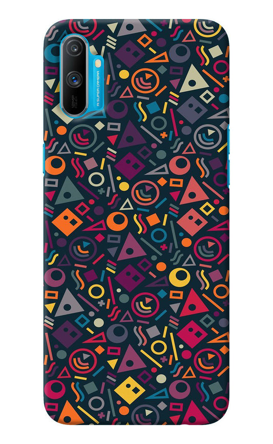 Geometric Abstract Realme C3 Back Cover