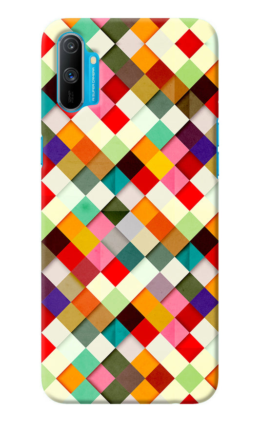 Geometric Abstract Colorful Realme C3 Back Cover