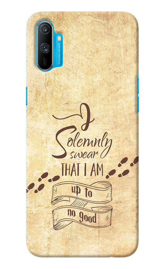 I Solemnly swear that i up to no good Realme C3 Back Cover