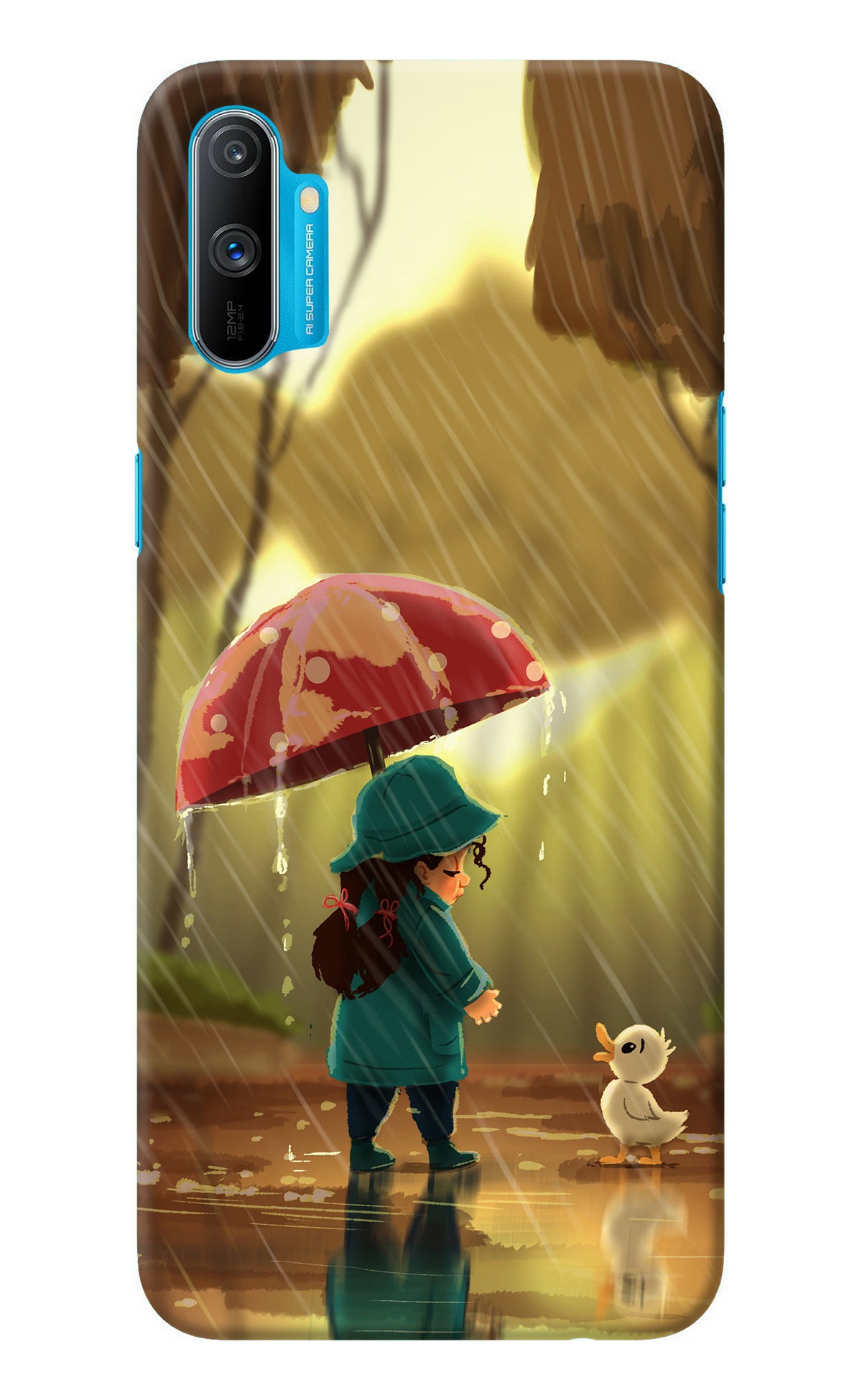 Rainy Day Realme C3 Back Cover