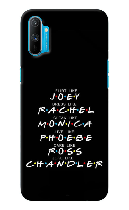 FRIENDS Character Realme C3 Back Cover