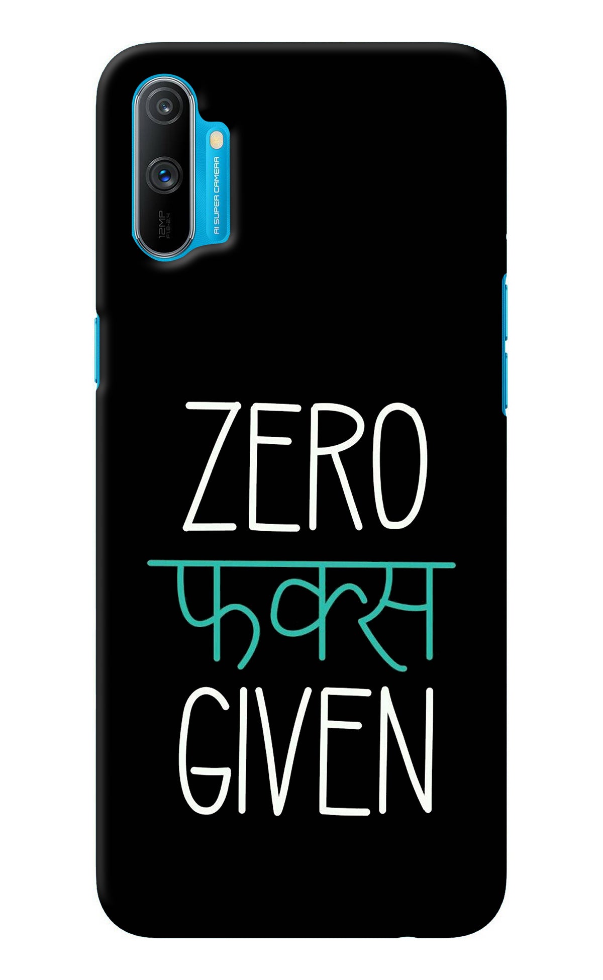 Zero Fucks Given Realme C3 Back Cover