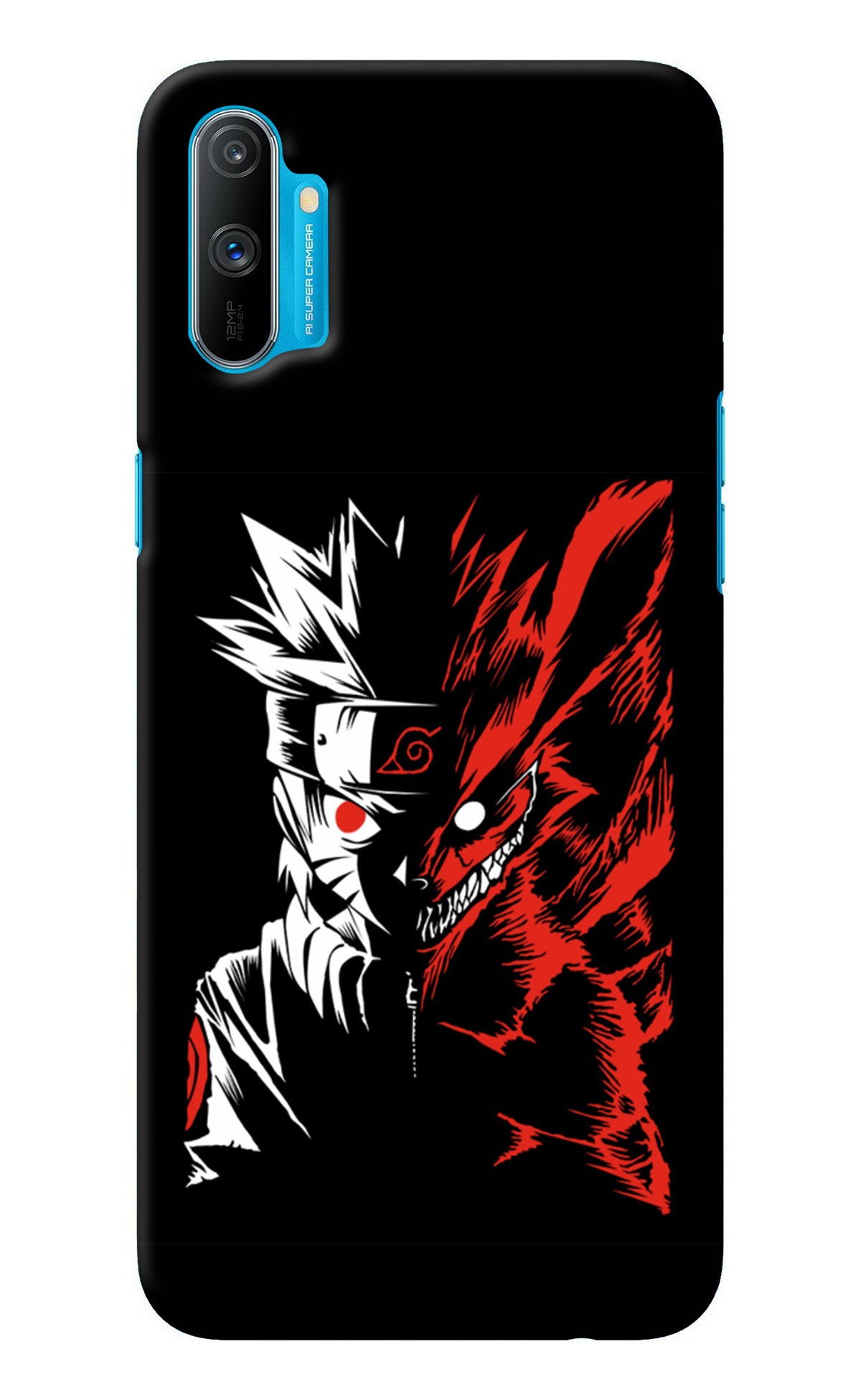 Naruto Two Face Realme C3 Back Cover