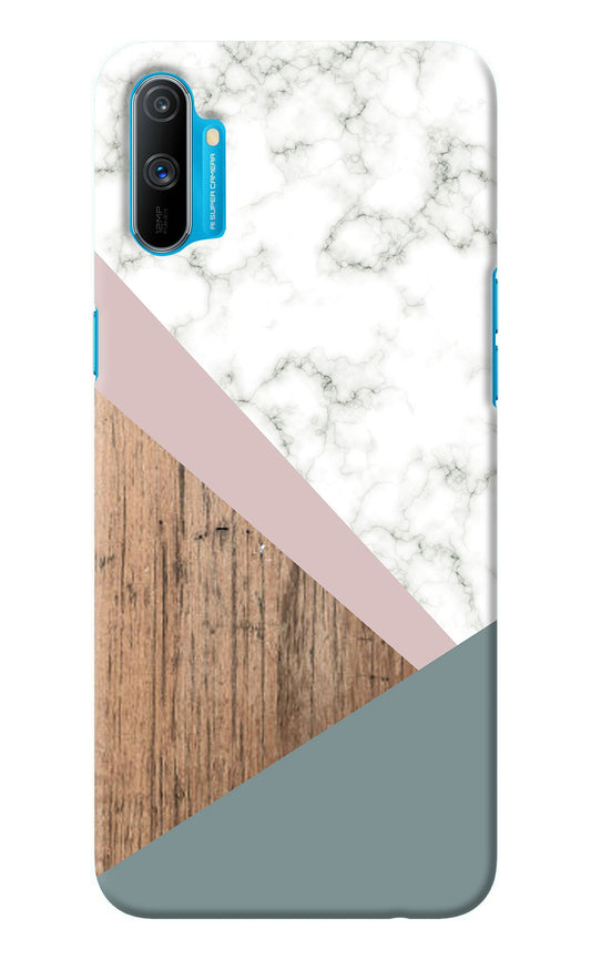 Marble wood Abstract Realme C3 Back Cover