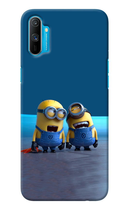 Minion Laughing Realme C3 Back Cover