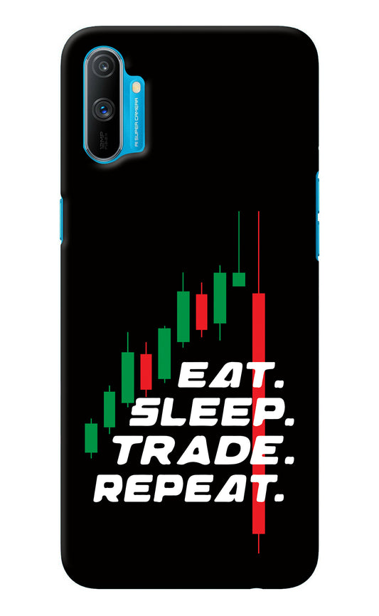Eat Sleep Trade Repeat Realme C3 Back Cover