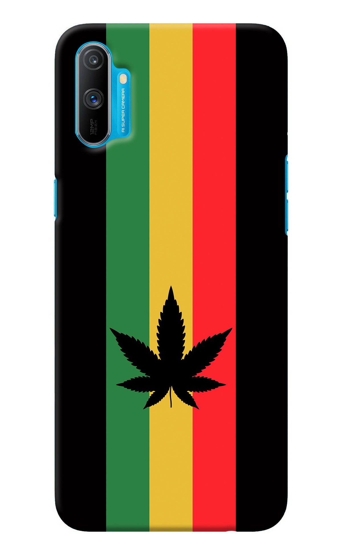 Weed Flag Realme C3 Back Cover