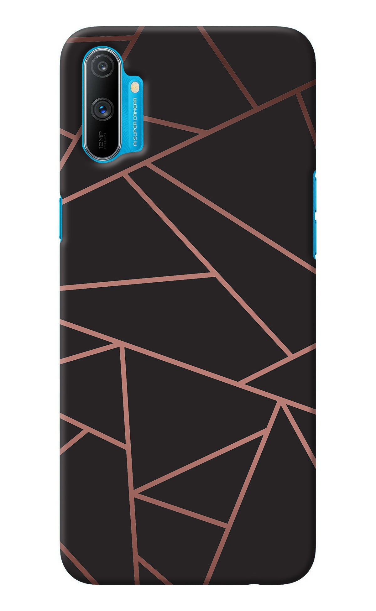 Geometric Pattern Realme C3 Back Cover