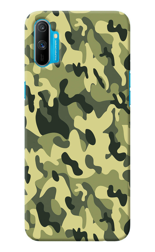 Camouflage Realme C3 Back Cover