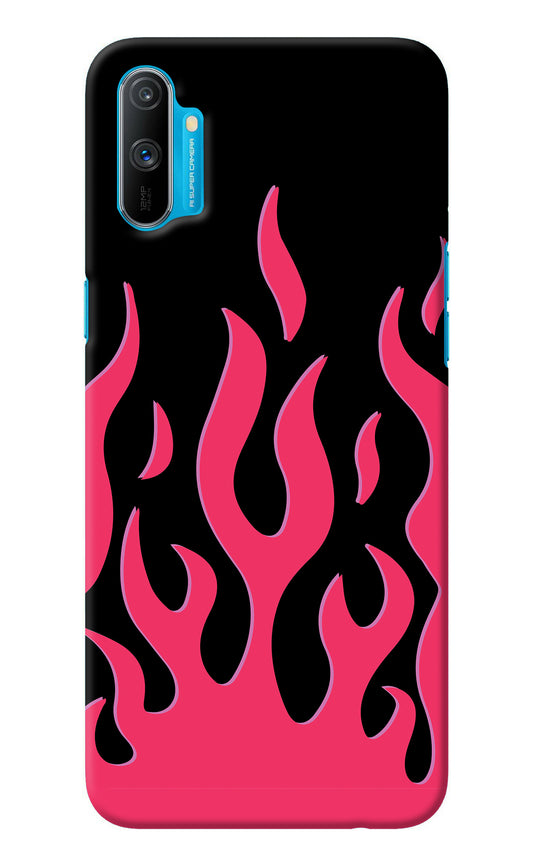 Fire Flames Realme C3 Back Cover