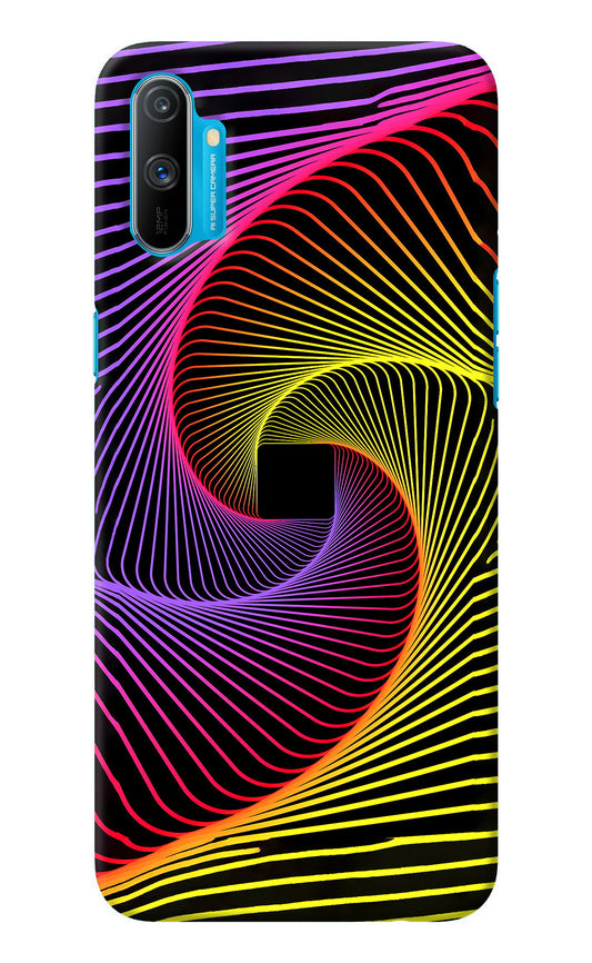 Colorful Strings Realme C3 Back Cover