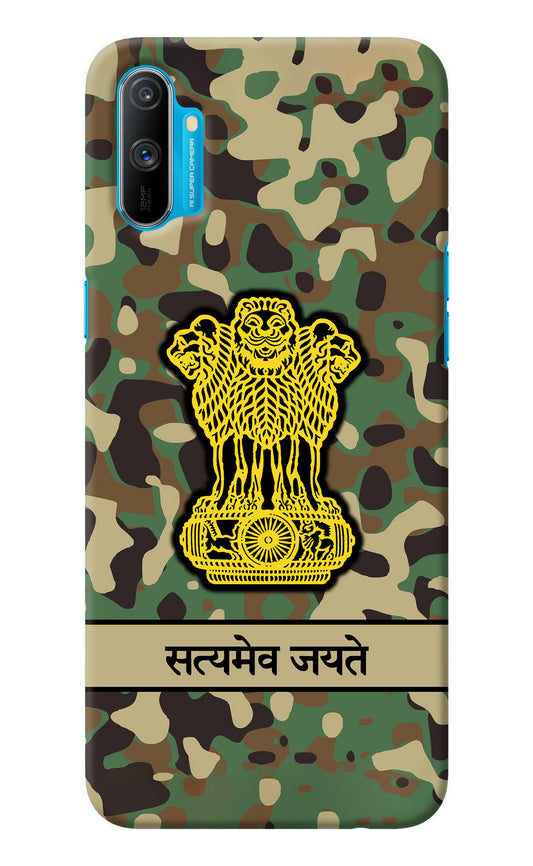 Satyamev Jayate Army Realme C3 Back Cover