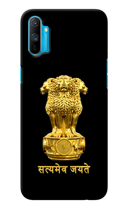 Satyamev Jayate Golden Realme C3 Back Cover