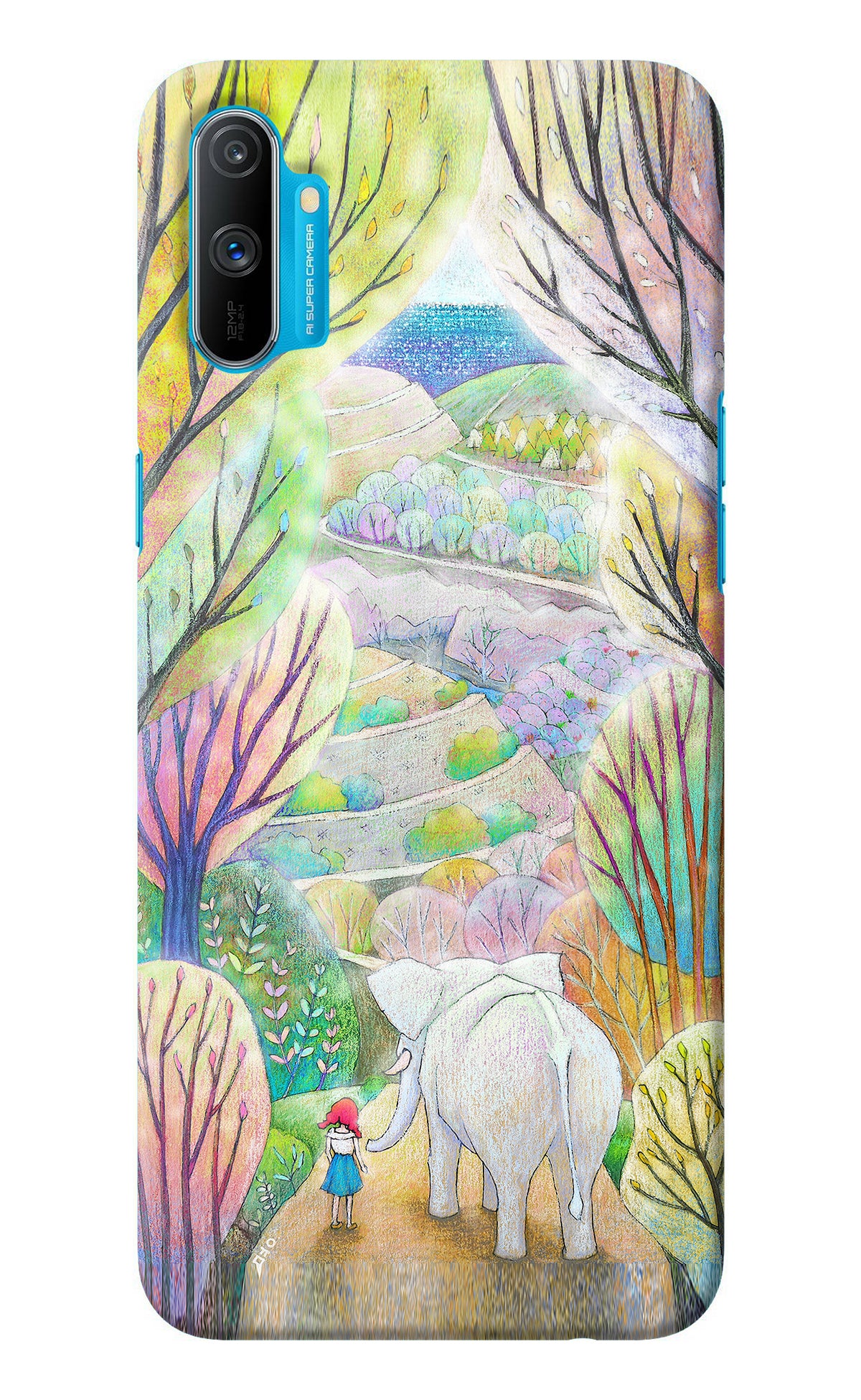 Nature Painting Realme C3 Back Cover