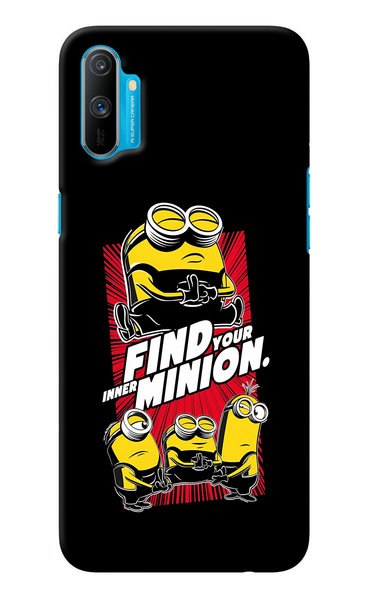 Find your inner Minion Realme C3 Back Cover