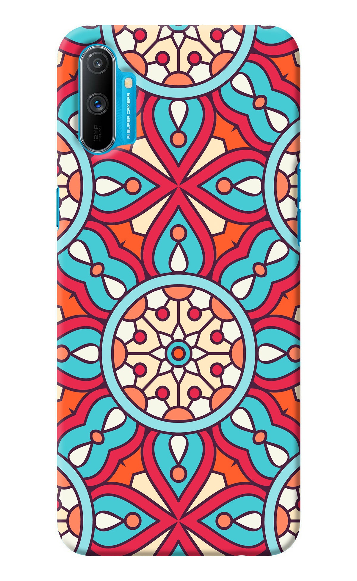 Mandala Geometric Realme C3 Back Cover