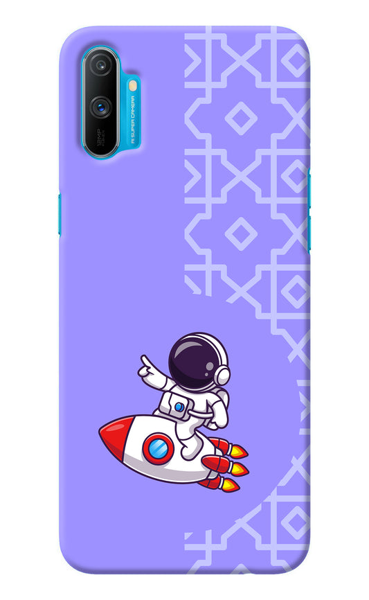 Cute Astronaut Realme C3 Back Cover