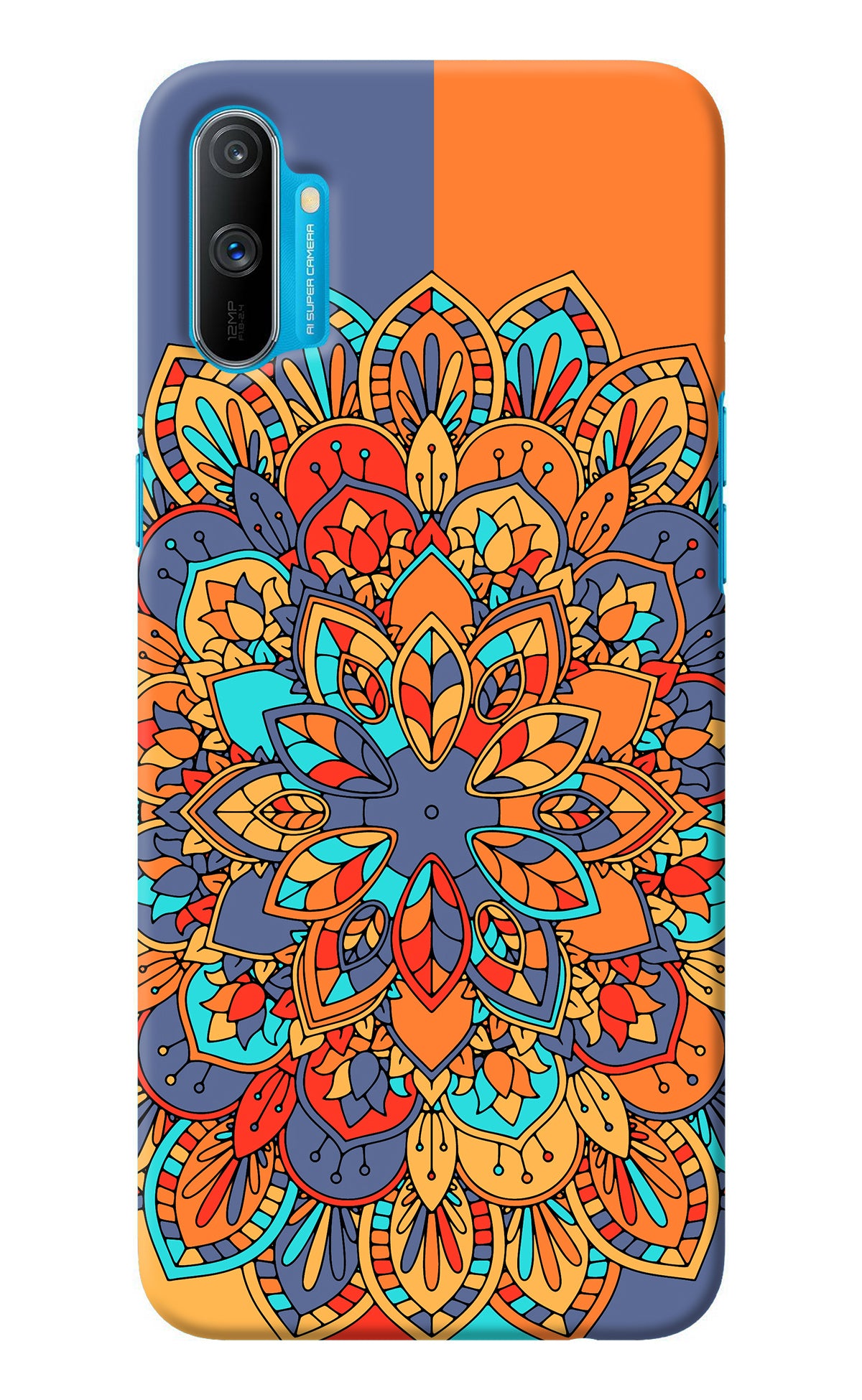 Color Mandala Realme C3 Back Cover