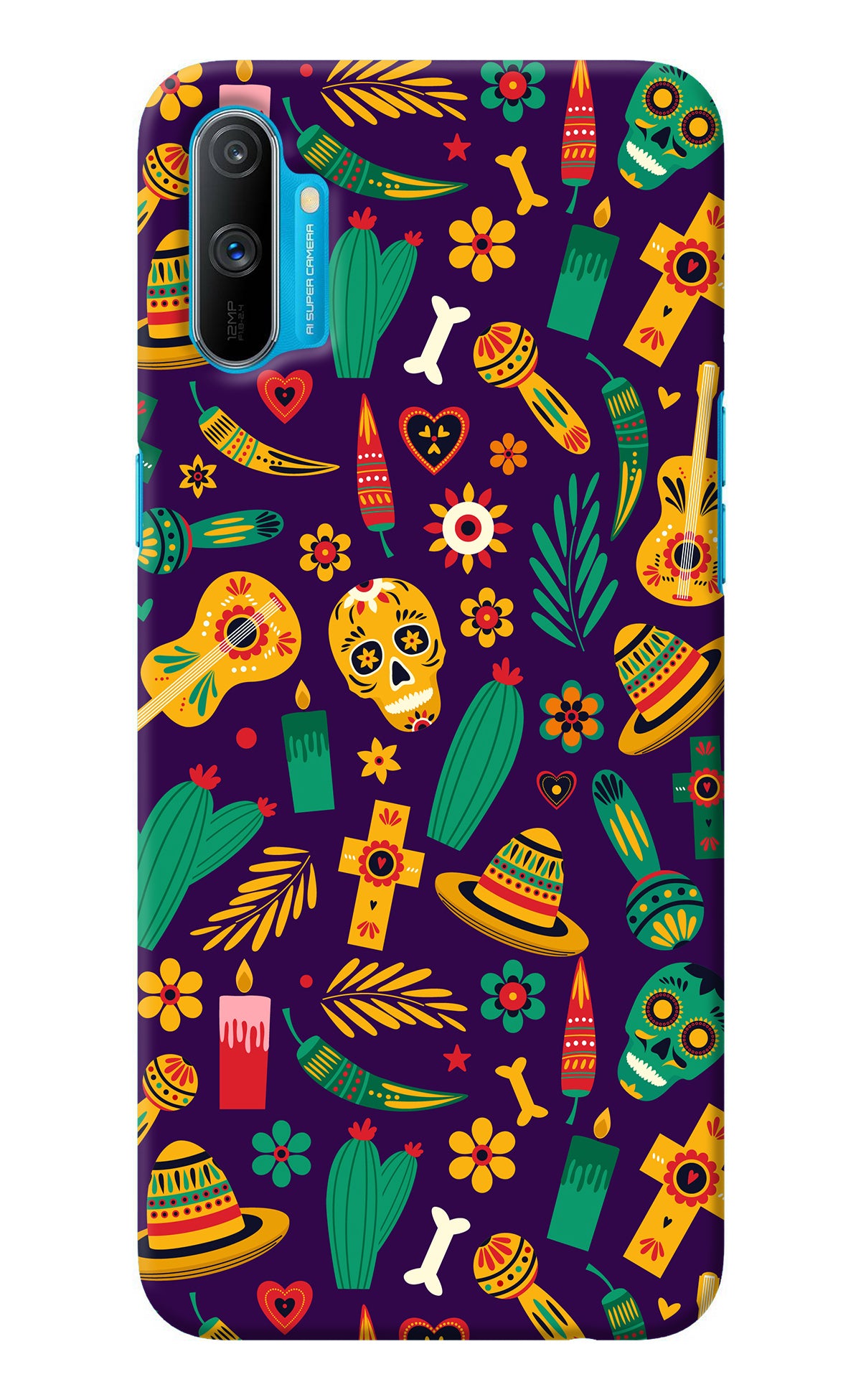 Mexican Artwork Realme C3 Back Cover