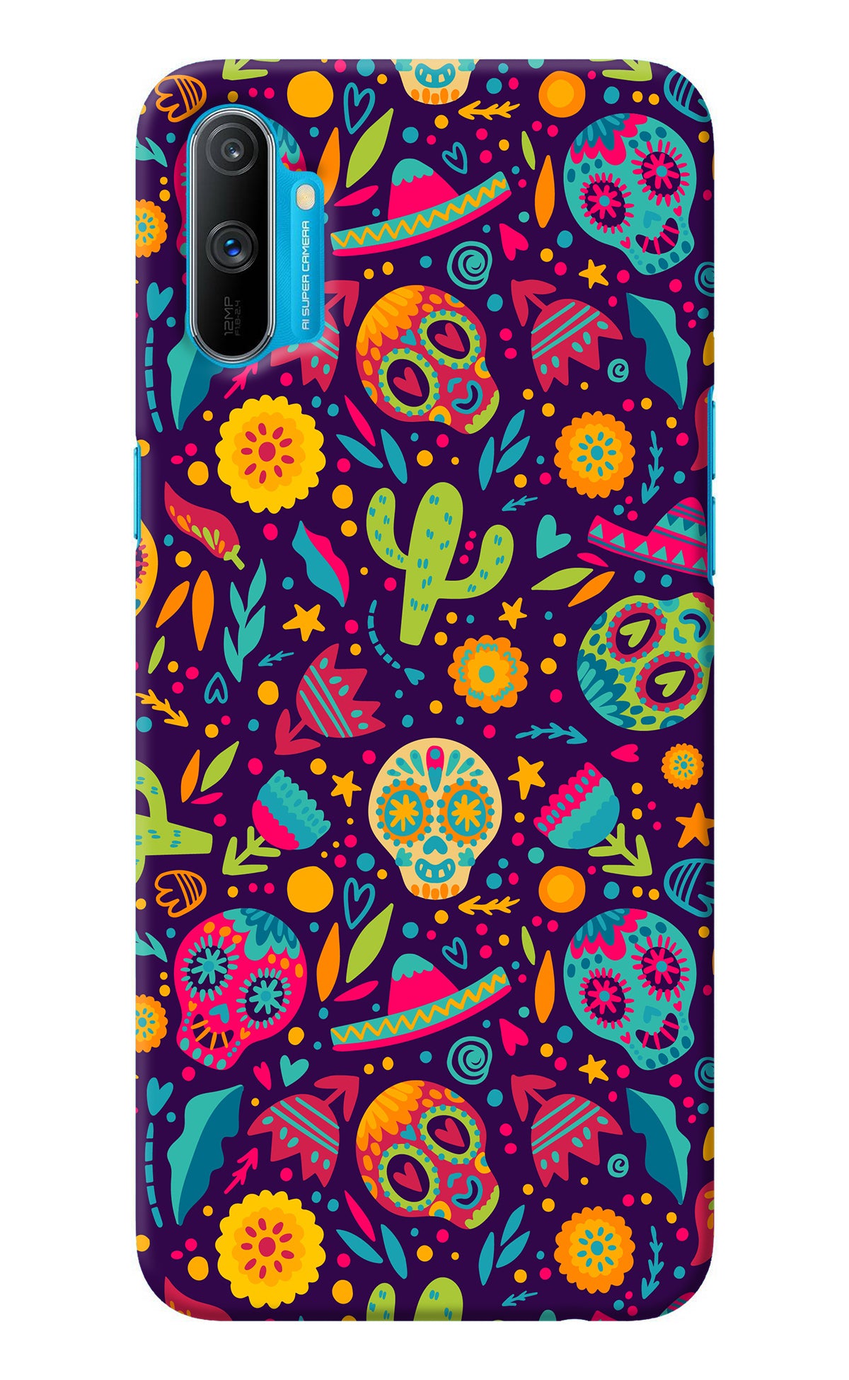 Mexican Design Realme C3 Back Cover