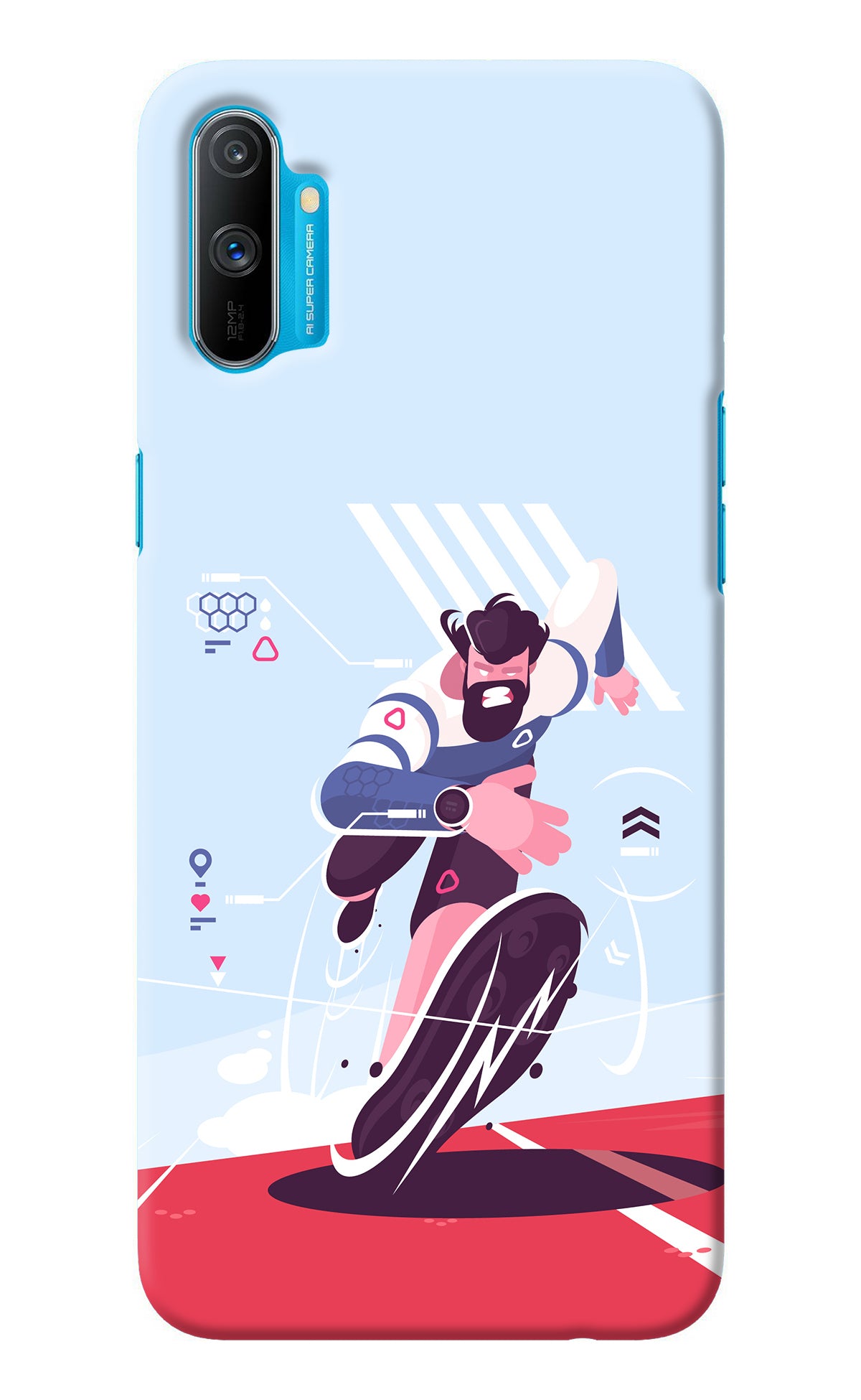 Run Pro Realme C3 Back Cover